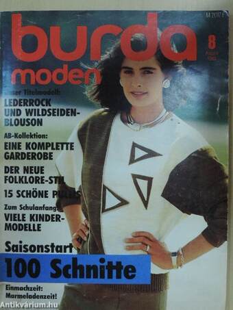 Burda Moden August 1985