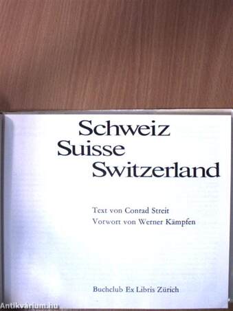 Schweiz/Suisse/Switzerland