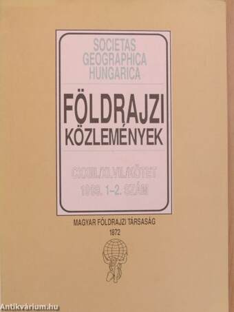 Földrajzi Közlemények 1999/1-2.