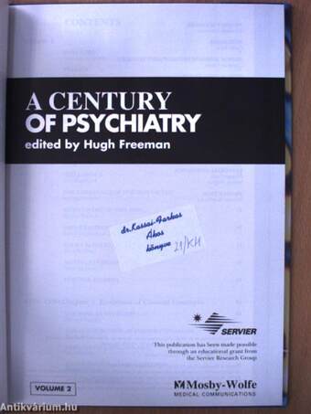 A Century of Psychiatry 1-2.