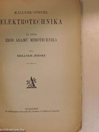 Elektrotechnika III.