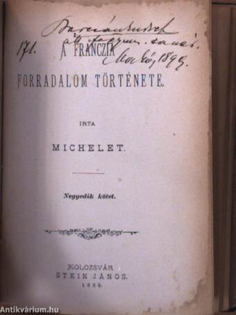 A franczia forradalom története III-IV.