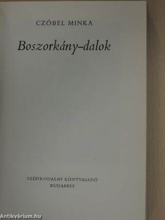 Boszorkány-dalok