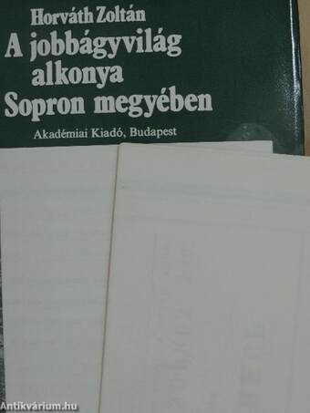 A jobbágyvilág alkonya Sopron megyében