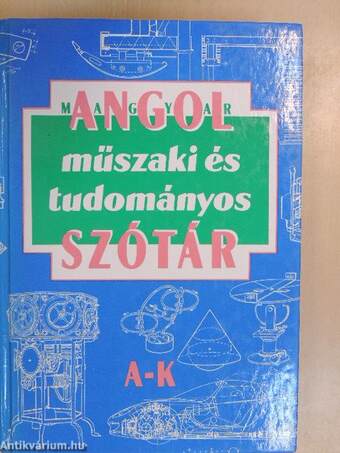 Angol-magyar műszaki és tudományos szótár I. (töredék)