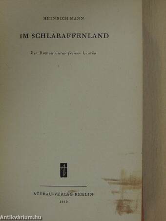 Im Schlaraffenland