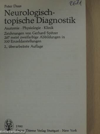 Neurologisch-topische Diagnostik