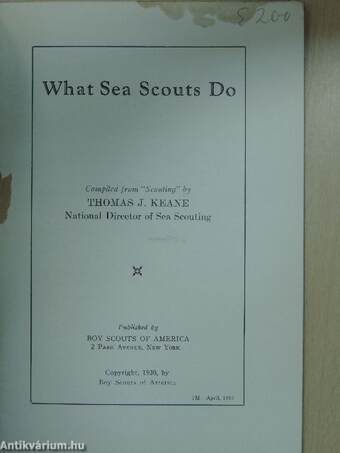 What Sea Scouts Do