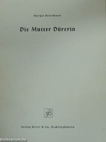 Die Mutter Dürerin