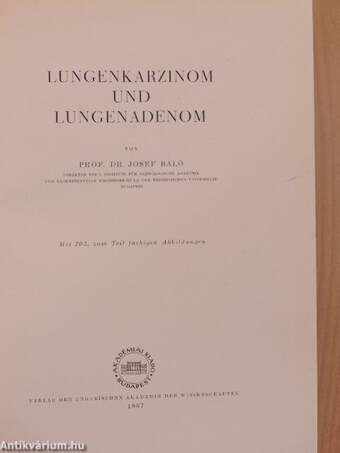 Lungenkarzinom und Lungenadenom