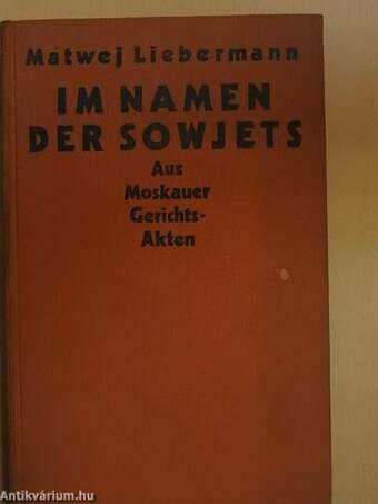 Im Namen der Sowjets