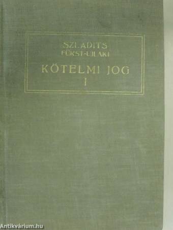 Kötelmi jog I.