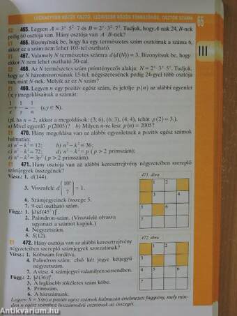 Matematika - Gyakorló és érettségire felkészítő feladatgyűjtemény I.