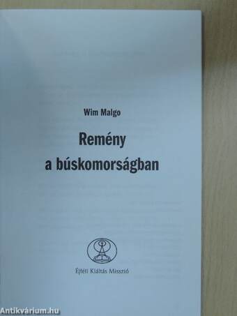 Remény a búskomorságban