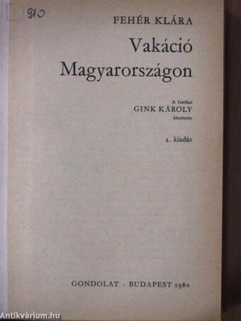 Vakáció Magyarországon