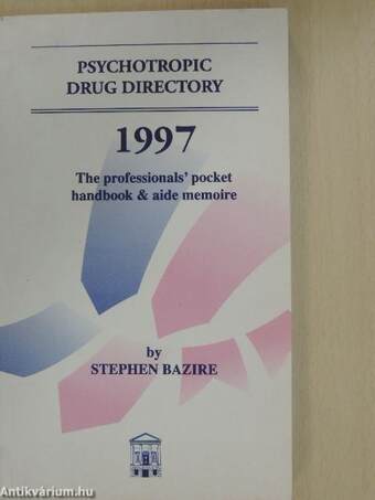 Psychotropic Drug Directory 1997