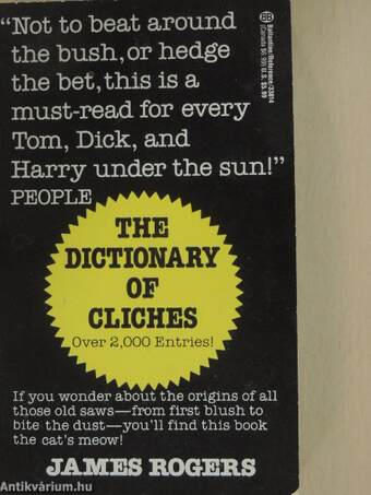 The dictionary of cliches