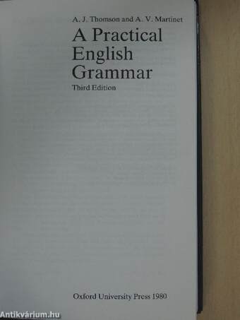 A Practical English Grammar