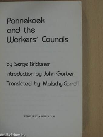 Pannekoek and the Workers' Councils