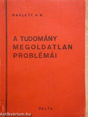 A tudomány megoldatlan problémái