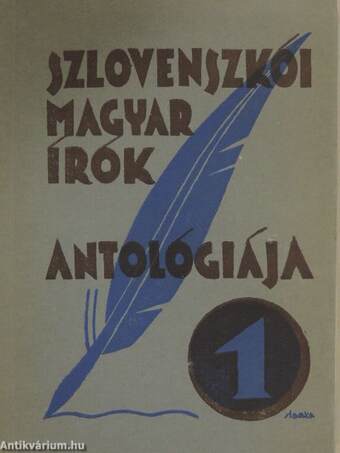 Szlovenszkói magyar írók antológiája 1-2.