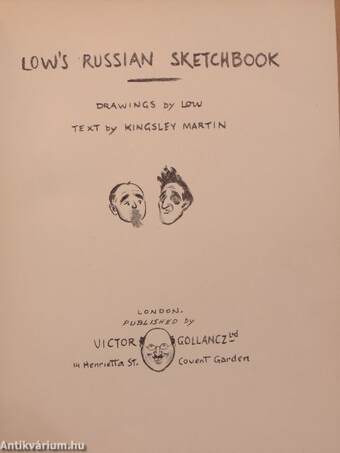 Low's Russian Sketchbook