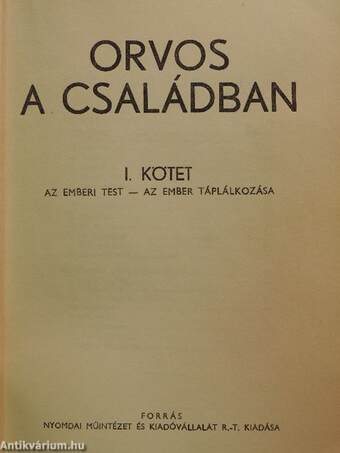 Orvos a családban I-V.