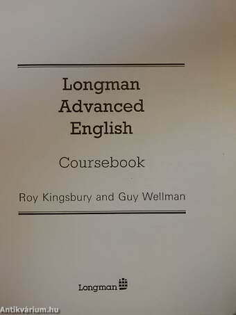 Longman Advanced English - Coursebook