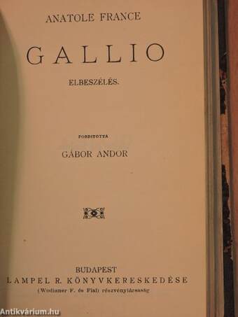 Vergilius Aeneise II-III. (töredék)/Ovidius verseiből/Énekek éneke/Gallio/Hűtelen!