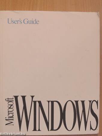 Microsoft Windows Version 3.1 User's Guide