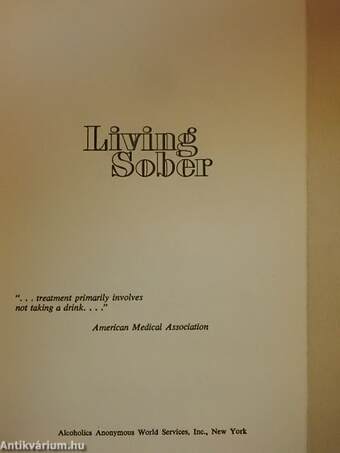 Living Sober