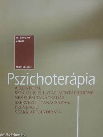 Pszichoterápia 2009. október