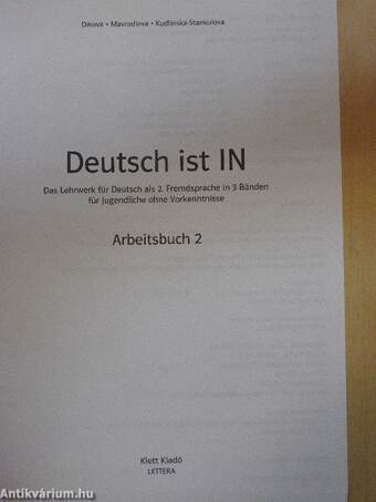 Deutsch ist IN - Arbeitsbuch 2.