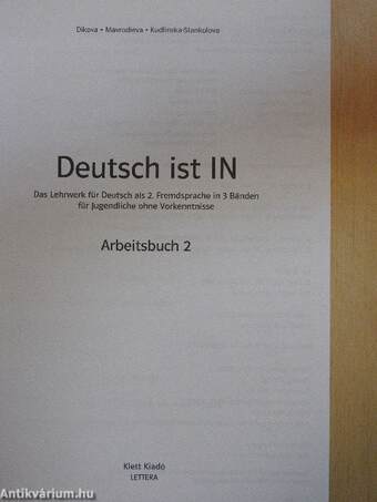 Deutsch ist IN - Arbeitsbuch 2.