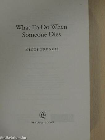 What To Do When Someone Dies