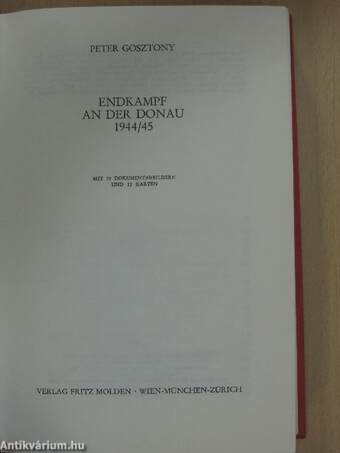 Endkampf an der Donau 1944/45