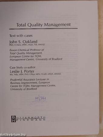 Total Quality Management