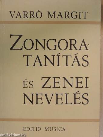 Zongoratanítás és zenei nevelés