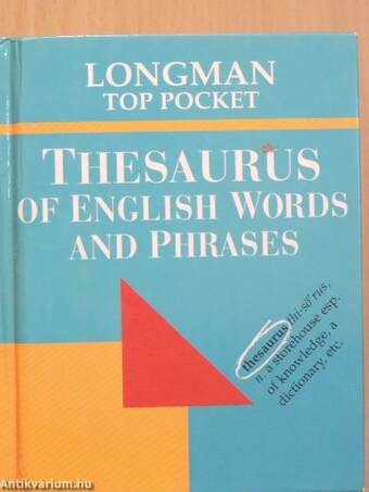 Longman Top Pocket Thesaurus of English Words and Phrases