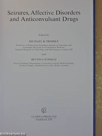 Seizures, Affective Disorders and Anticonvulsant Drugs