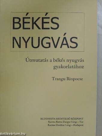 Békés nyugvás