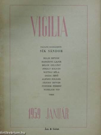 Vigilia 1959. január