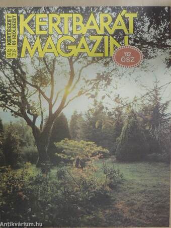 Kertbarát Magazin 1982. ősz