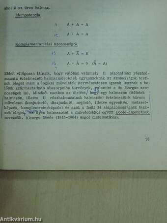 Matematika I.