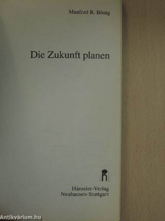 Die Zukunft planen