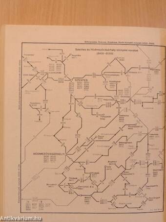 Hivatalos autóbusz menetrend 1986-1987 3.