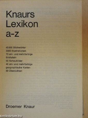 Knaurs Lexikon A-Z