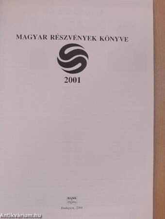 Magyar Részvények Könyve 2001