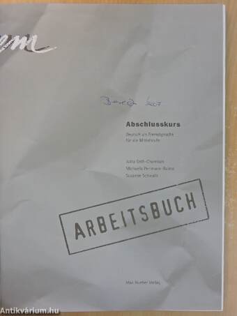 em Abschlusskurs - Arbeitsbuch