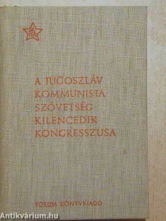 A Jugoszláv Kommunista Szövetség kilencedik kongresszusa